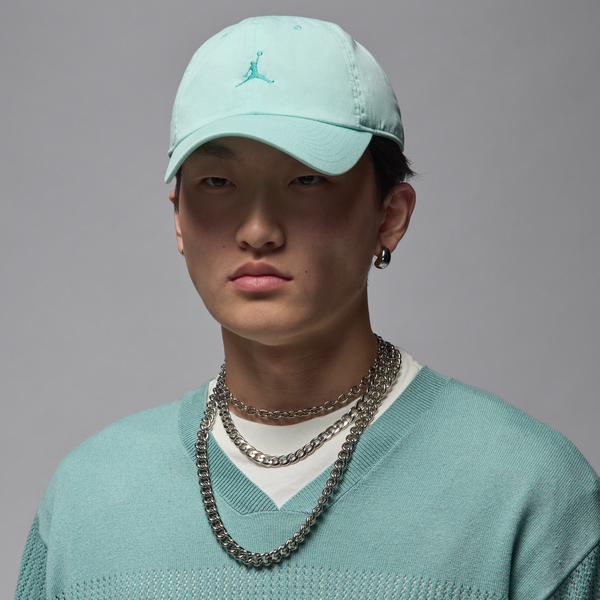 Gorra De Visera Curva Sin Estructura Jordan Club Verde