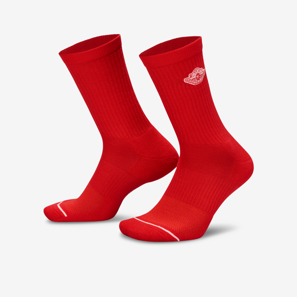 Calcetas Acolchadas (1Par) Jordan Everyday Rojo