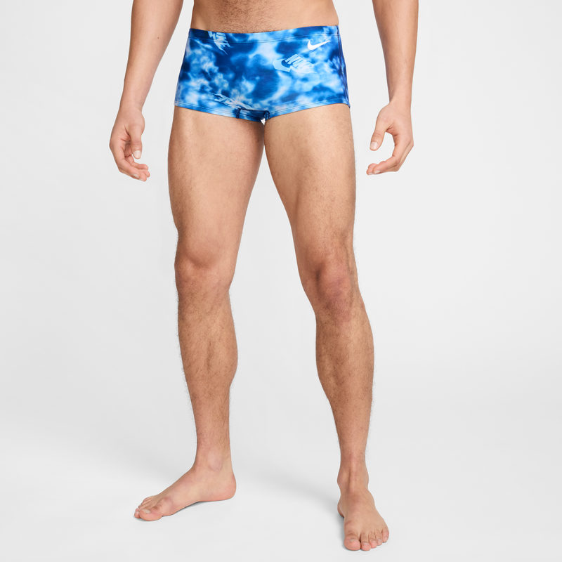 Traje de baño de pierna cuadrada Nike Swim HydraStrong para hombre Azul