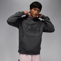 Sudadera con gorro de tejido Fleece del Paris Saint-Germain para hombre Gris