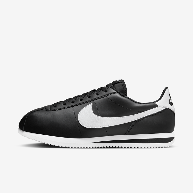 Tenis Para Hombre Nike Cortez Leather Negro