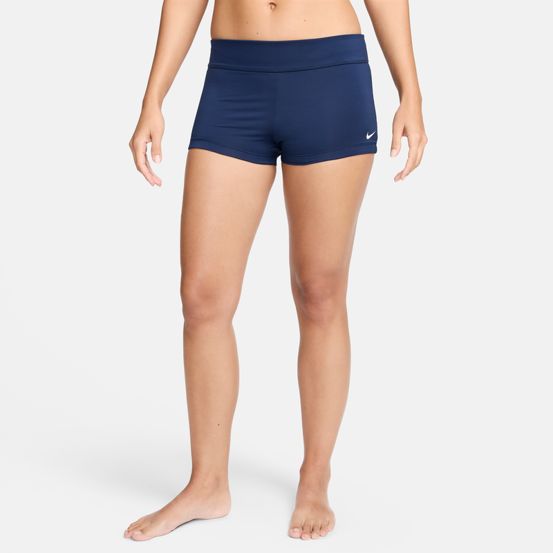 Shorts Kick para mujer Nike Swim Essential Azul