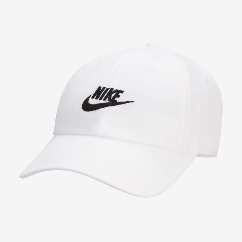 Gorra desestructurada Futura Wash Nike Club Blanco