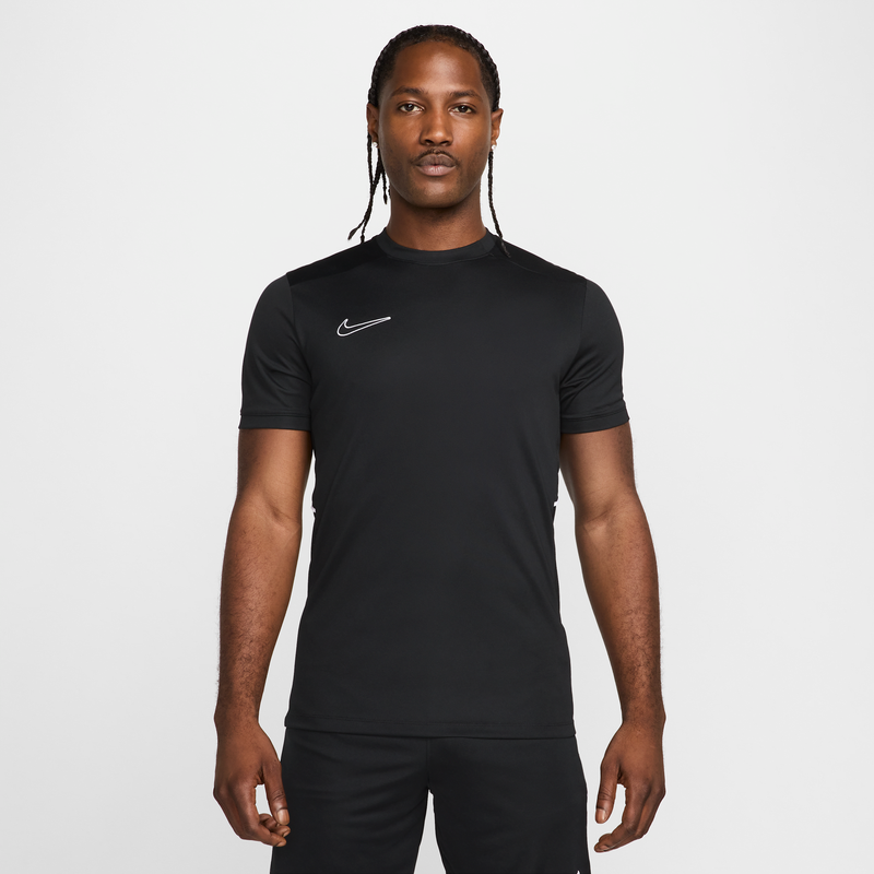 Playera De Fútbol De Manga Corta Dri-Fit Para Hombre Nike Academy Negro