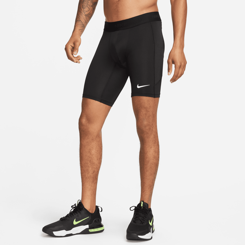Shorts De Fitness Dri-Fit Largos Para Hombre Nike Pro Negro