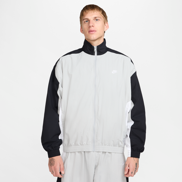 Chamarra Deportiva De Tejido Woven Oversized Para Hombre Nike Club Gris