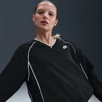 Sudadera sin cierre para mujer Nike Sportswear Windrunner Negro