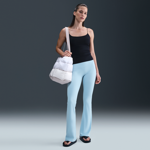 Leggings De Tiro Alto Acampanados Para Mujer Nike Zenvy Azul