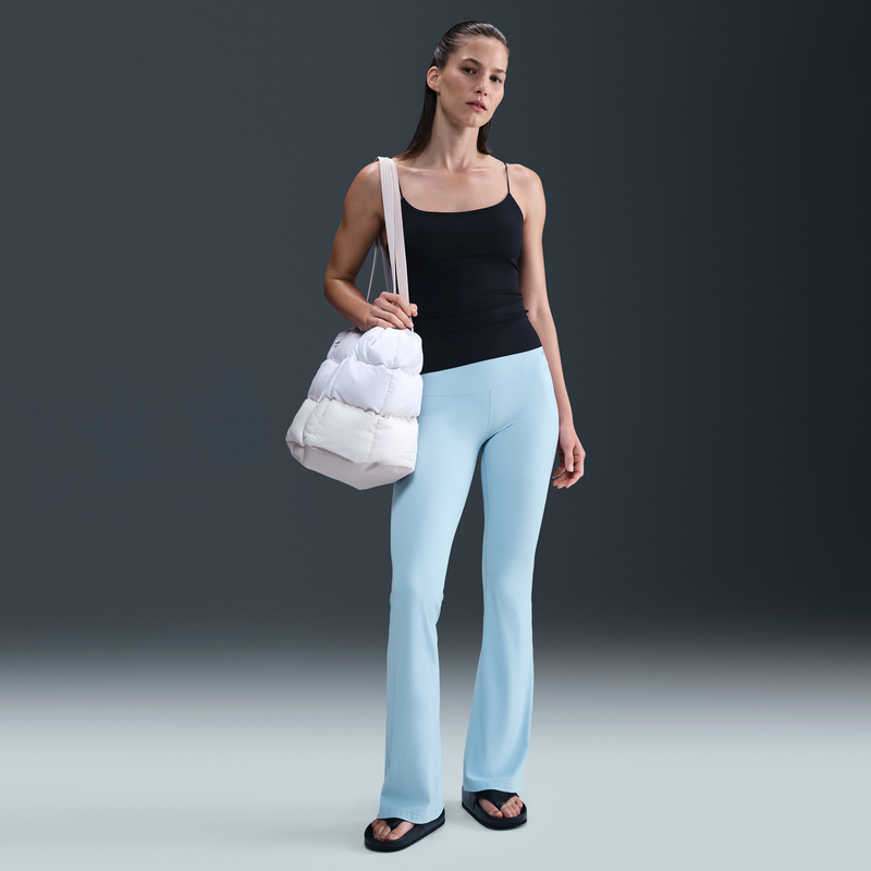 Leggings De Tiro Alto Acampanados Para Mujer Nike Zenvy Azul