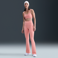 Leggings de tiro alto acampanados para mujer Nike Zenvy Rosa