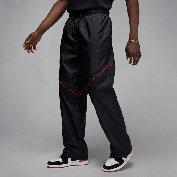 Pants Draft Con Estampado Para Hombre Jordan Brooklyn Negro