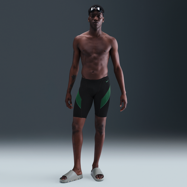 Jammer Para Hombre Nike Swim Hydrastrong Vex Colorblock Verde