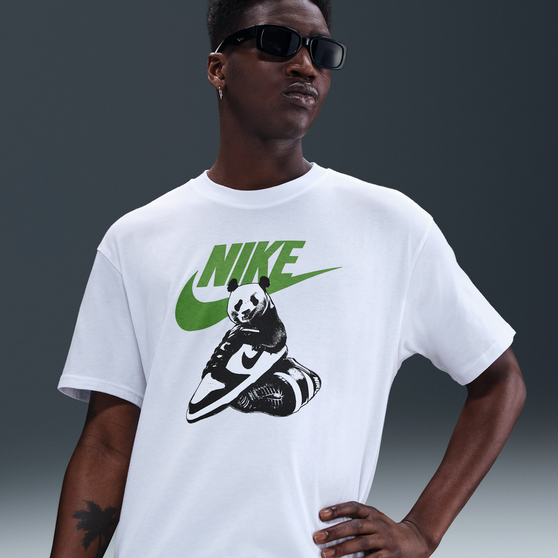 Playera para hombre Nike Sportswear Dunk Blanco