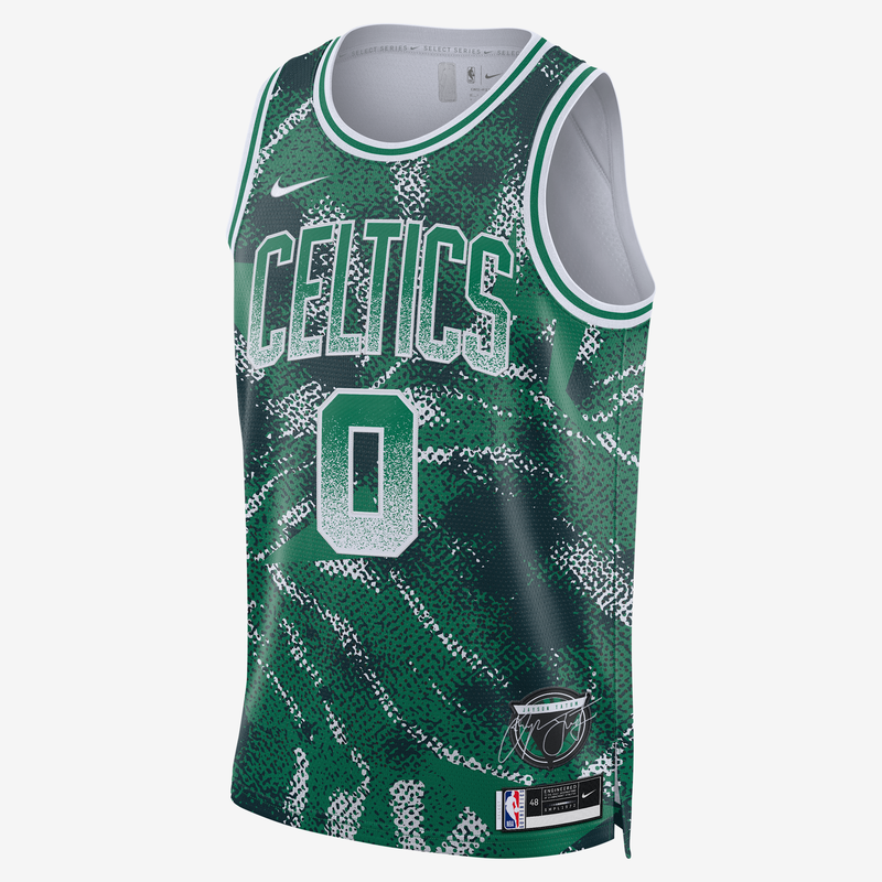 Jersey Nike Dri-Fit De La Nba Swingman Para Hombre Jayson Tatum Boston Celtics 2025/26 Select Series Verde