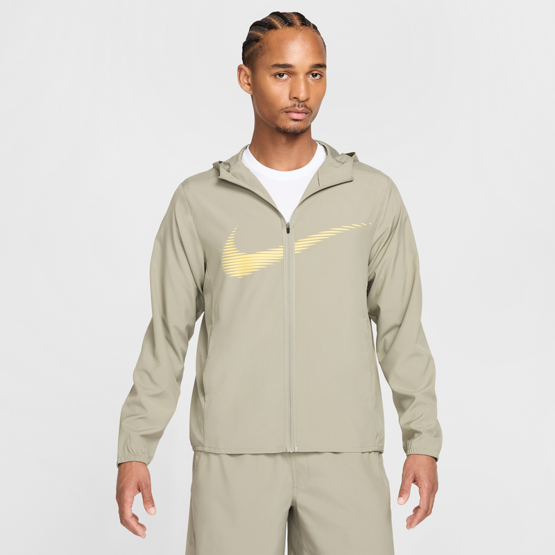 Chamarra Con Gorro Dri-Fit Para Hombre Nike Form Verde