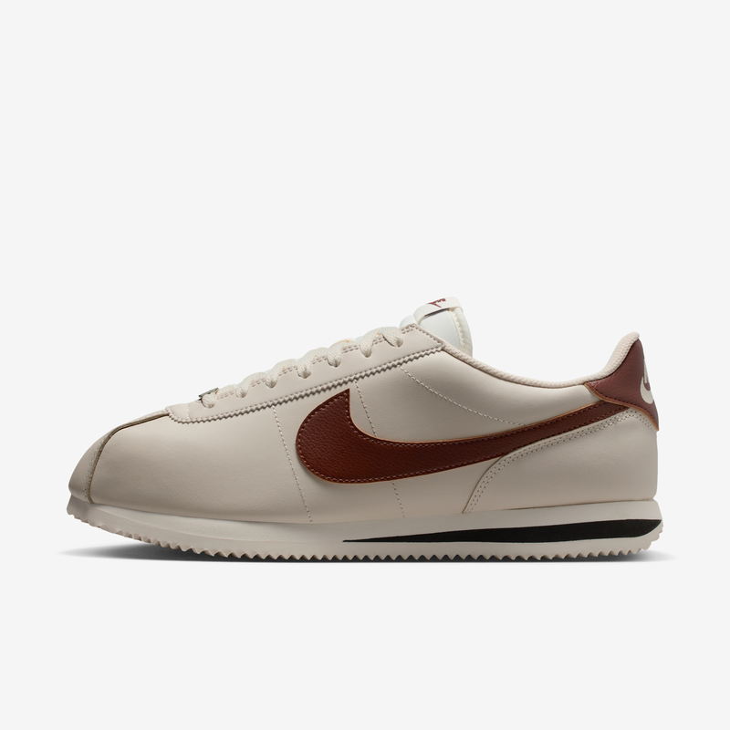 Tenis Para Hombre Nike Cortez Leather Marrón