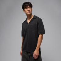 Playera de manga corta de tejido Knit para hombre Air Jordan Negro