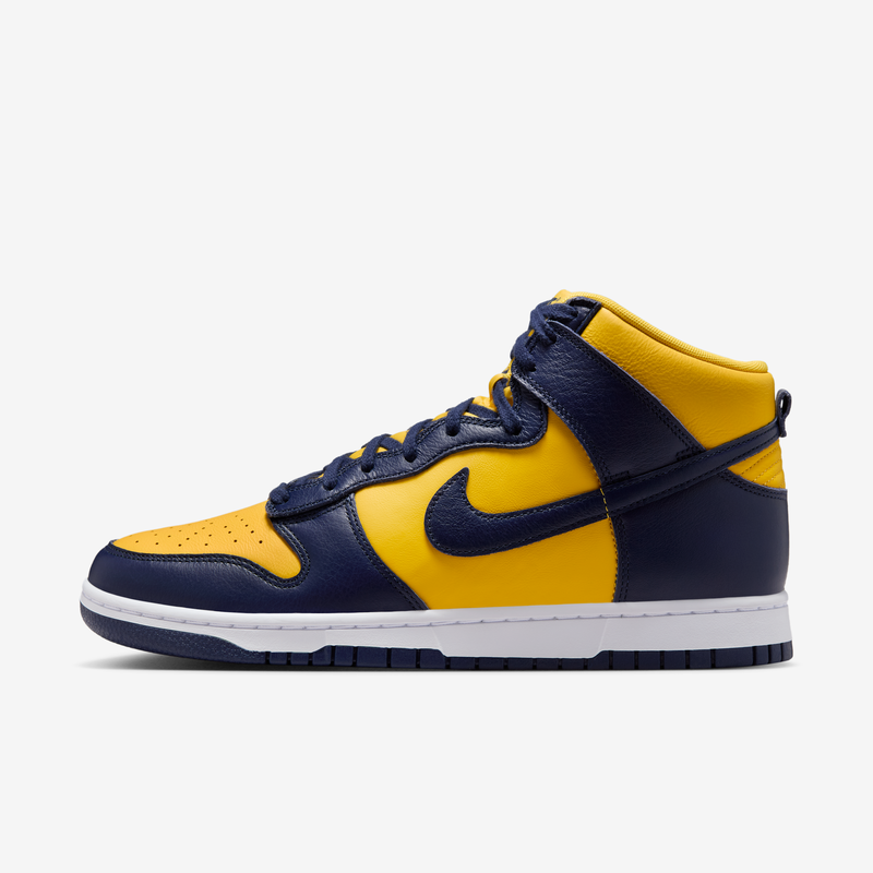 Tenis Para Hombre Nike Dunk High Retro Se Amarillo