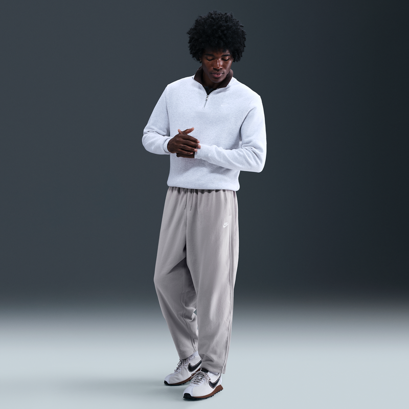Pants deportivos de tejido Knit oversized para hombre Nike Sportswear Club Gris