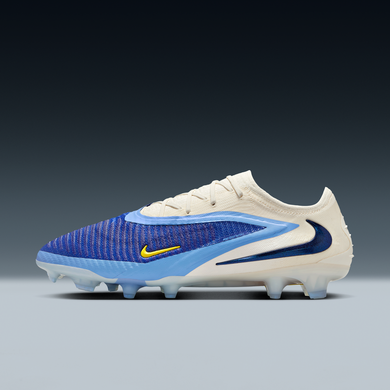 Nike Phantom 6 Low Elite Tacos De Fútbol Para Terreno Firme Azul