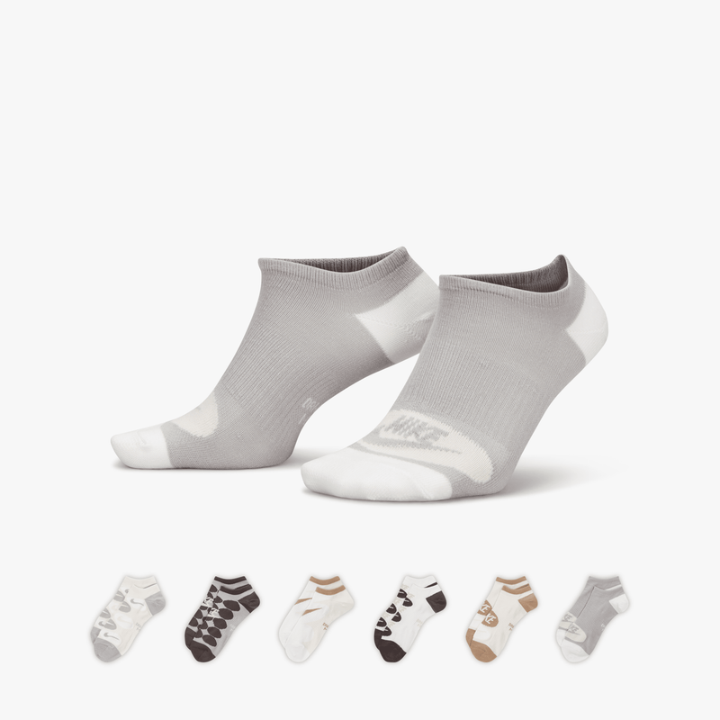 Calcetines De Entrenamiento Invisibles Nike Everyday Lightweight (6 Pares) Multicolor