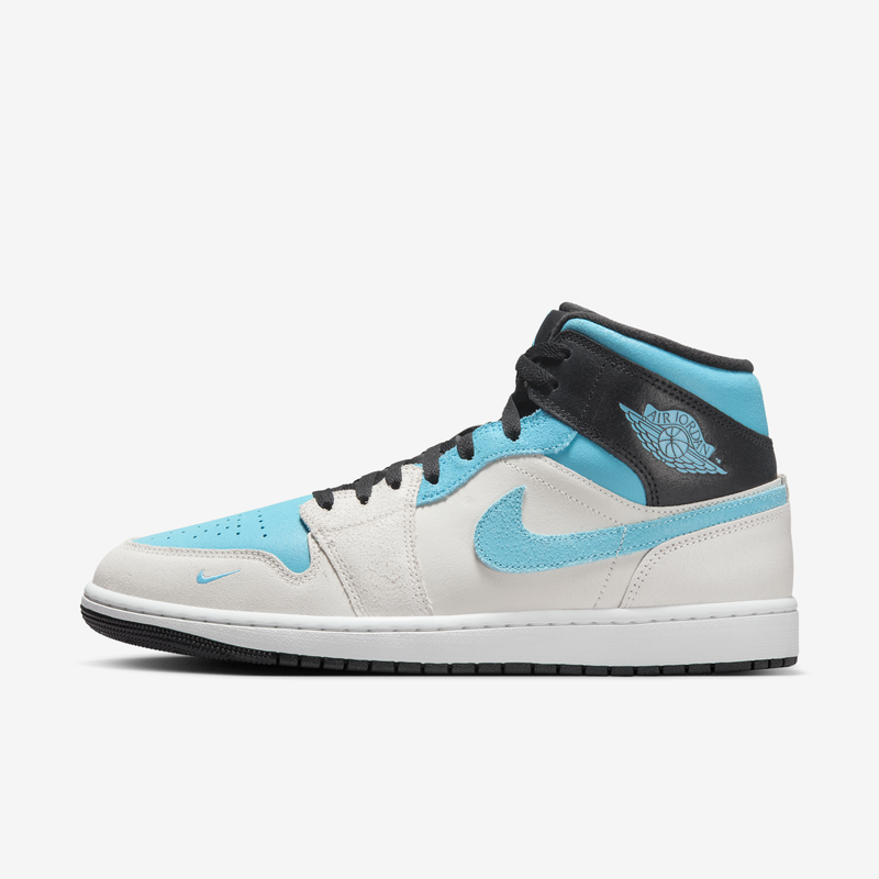 Tenis para hombre Air Jordan 1 Mid SE Blanco