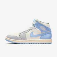 Tenis para mujer Air Jordan 1 Mid Azul