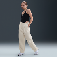 Pants de tiro medio holgados para mujer Nike Sportswear Modern Fleece Marrón