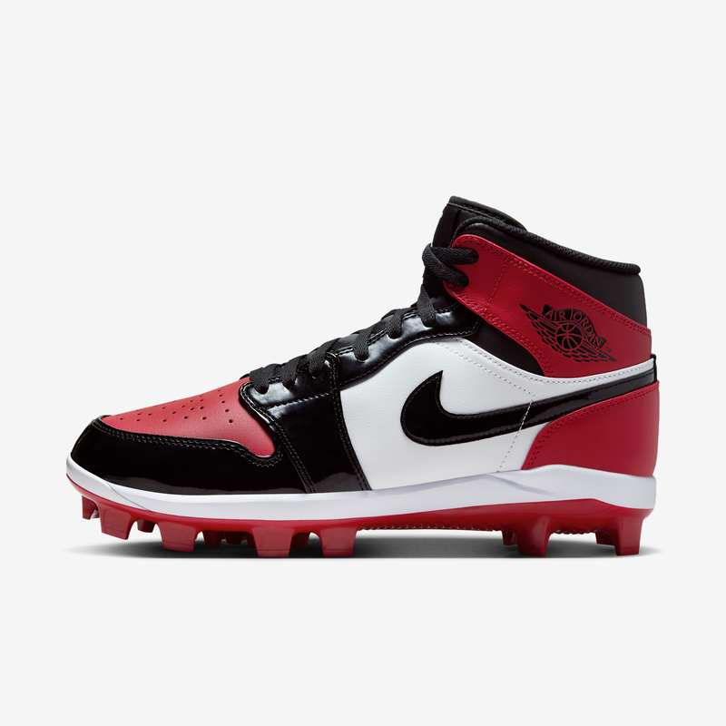 Tacos de béisbol para hombre Jordan 1 Retro MCS Rojo