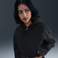 Chamarra de cierre completo para mujer Nike Sportswear Negro