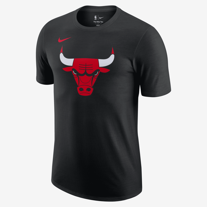 Playera Nike De La Nba Para Hombre Chicago Bulls Essential Negro
