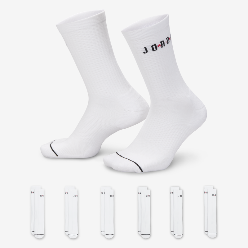 Calcetas (6 pares) Jordan Everyday Blanco