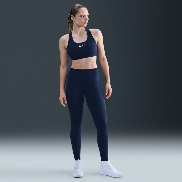 Leggings De Tiro Alto De Largo Completo Para Mujer Nike One Seamless Front Azul