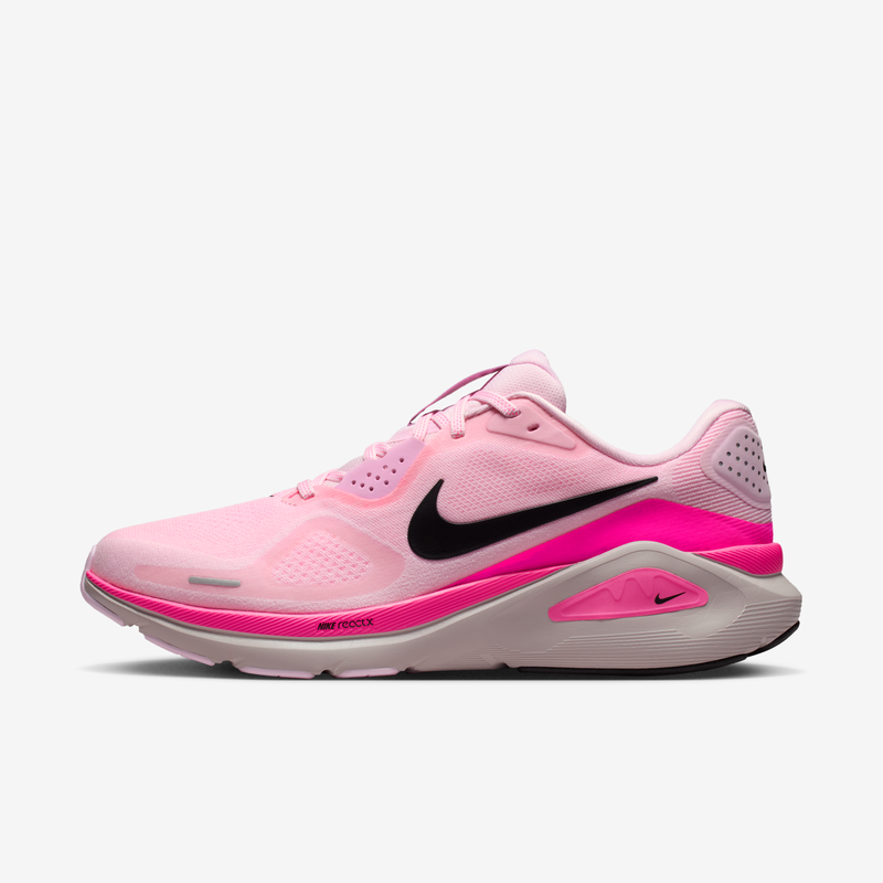 Tenis de correr en pavimento para hombre Nike Structure 26 Rosa