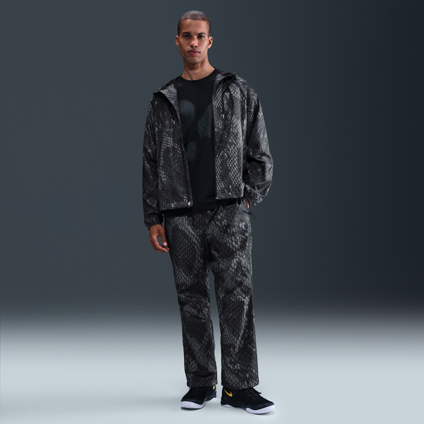 Pants De Tejido Woven Ligeros Para Hombre Kobe Negro