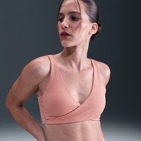 Bra deportivo de baja sujeción con almohadillas para mujer Nike One Rosa