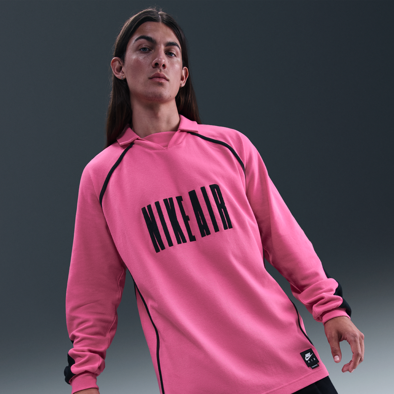 Playera de fútbol de manga larga para hombre Nike Air