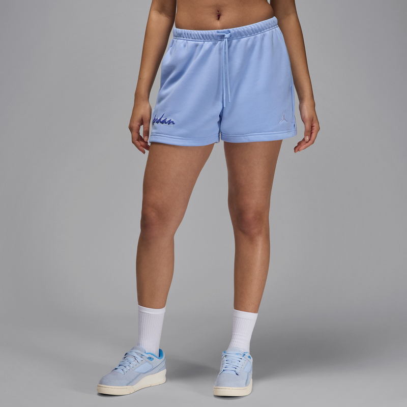 Shorts Para Mujer Jordan Brooklyn Fleece Azul