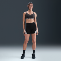 Shorts de ciclismo de tiro alto de 13 cm para mujer Nike One Negro