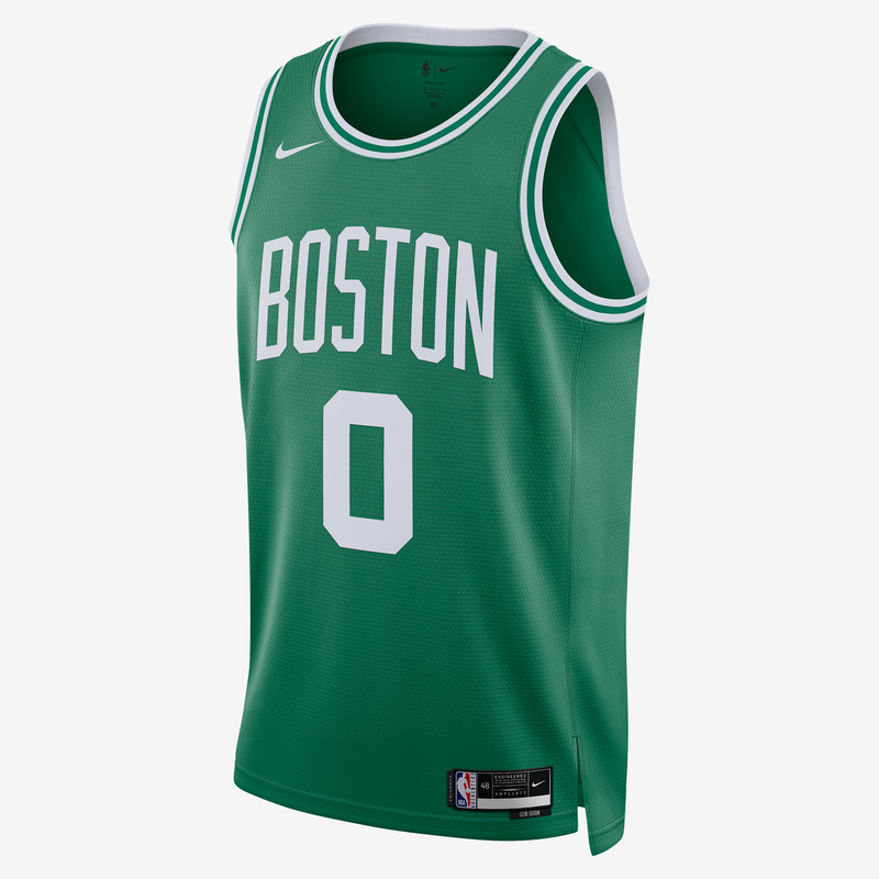 Jersey Nike Dri-FIT de la NBA Swingman para hombre Boston Celtics Icon Edition Verde