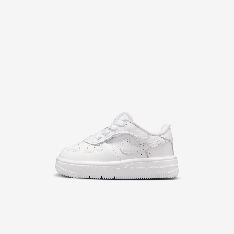 Tenis para bebé e infantil NOCTA Force 1 Low EasyOn Blanco