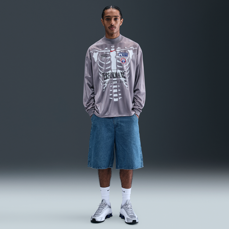 Shorts de denim para hombre Nike Sportswear Azul