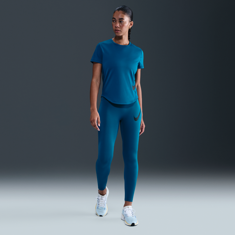 Leggings De Correr De Tiro Alto De 7/8 Para Mujer Nike Tempo Swoosh Run Azul