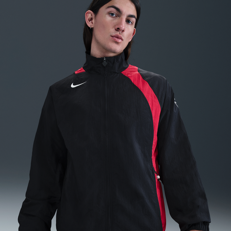 Chamarra Deportiva De Fútbol Repel Para Hombre Nike Total 90 Negro