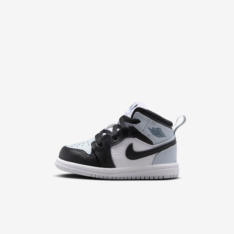 Tenis para bebé e infantil Jordan 1 Mid Negro