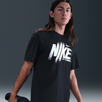 Playera de entrenamiento Dri-FIT UV para hombre Nike Hyverse Negro