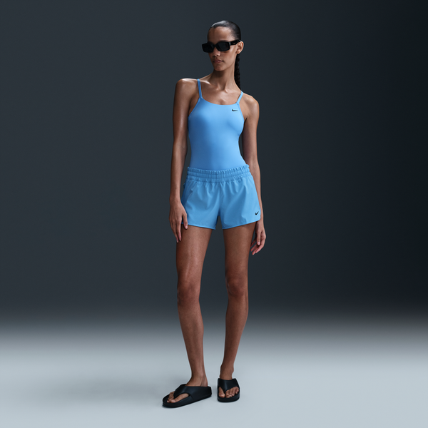 Shorts Para Salida De Baño Para Mujer Nike Swim Azul