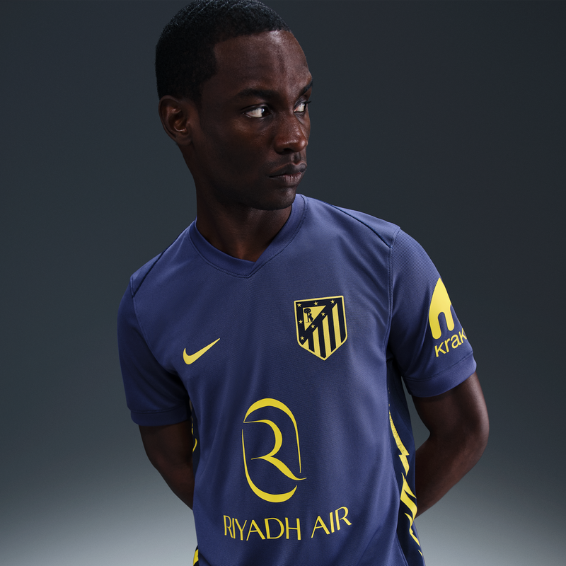 Club Atlético de Madrid visitante 2025/26 Stadium Jersey de fútbol Nike Dri-FIT Replica para hombre Azul