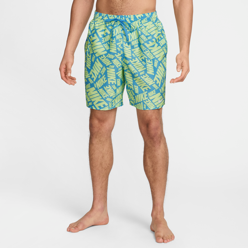 Shorts De Vóleibol Con Forro De Ropa Interior De 18 Cm Para Hombre Nike Swim Breaker Amarillo