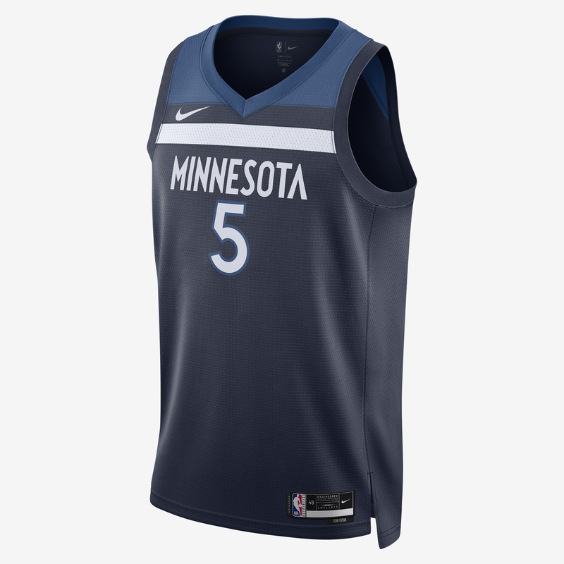 Jersey Nike Dri-FIT de la NBA Swingman para hombre Minnesota Timberwolves Icon Edition Azul